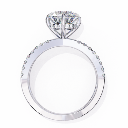 Serene Lab Grown Diamond Infinity Pavé Ring