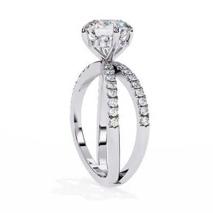 Serene Lab Grown Diamond Infinity Pavé Ring