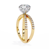 Serene Lab Grown Diamond Infinity Pavé Ring - Ophiratbf