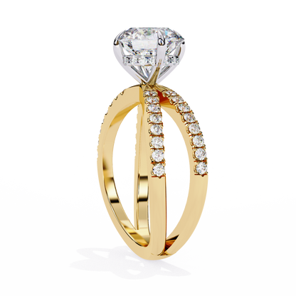 Serene Lab Grown Diamond Infinity Pavé Ring