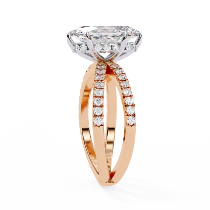 Valencia Lab Grown Diamond Marquise Infinity Ring
