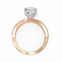 Amaris Lab Grown Diamond Cushion Infinity Ring - Ophiratbf