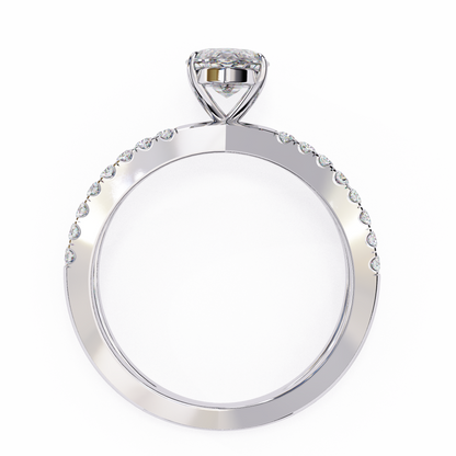 Marquise Lab Grown Diamond Ring
