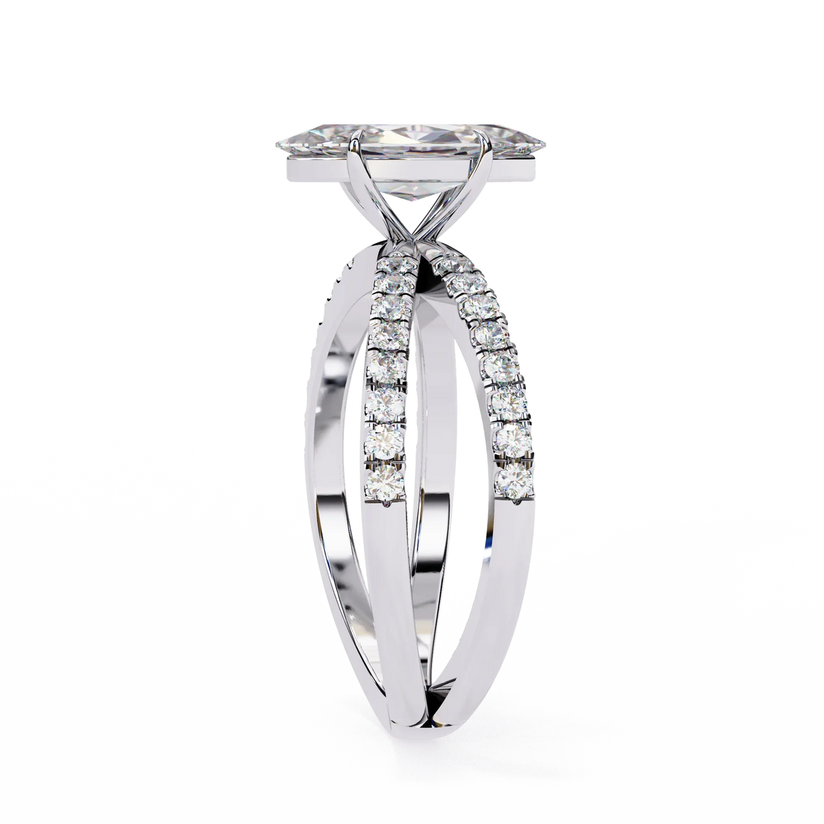 Marquise Lab Grown Diamond Ring - Ophiratbf