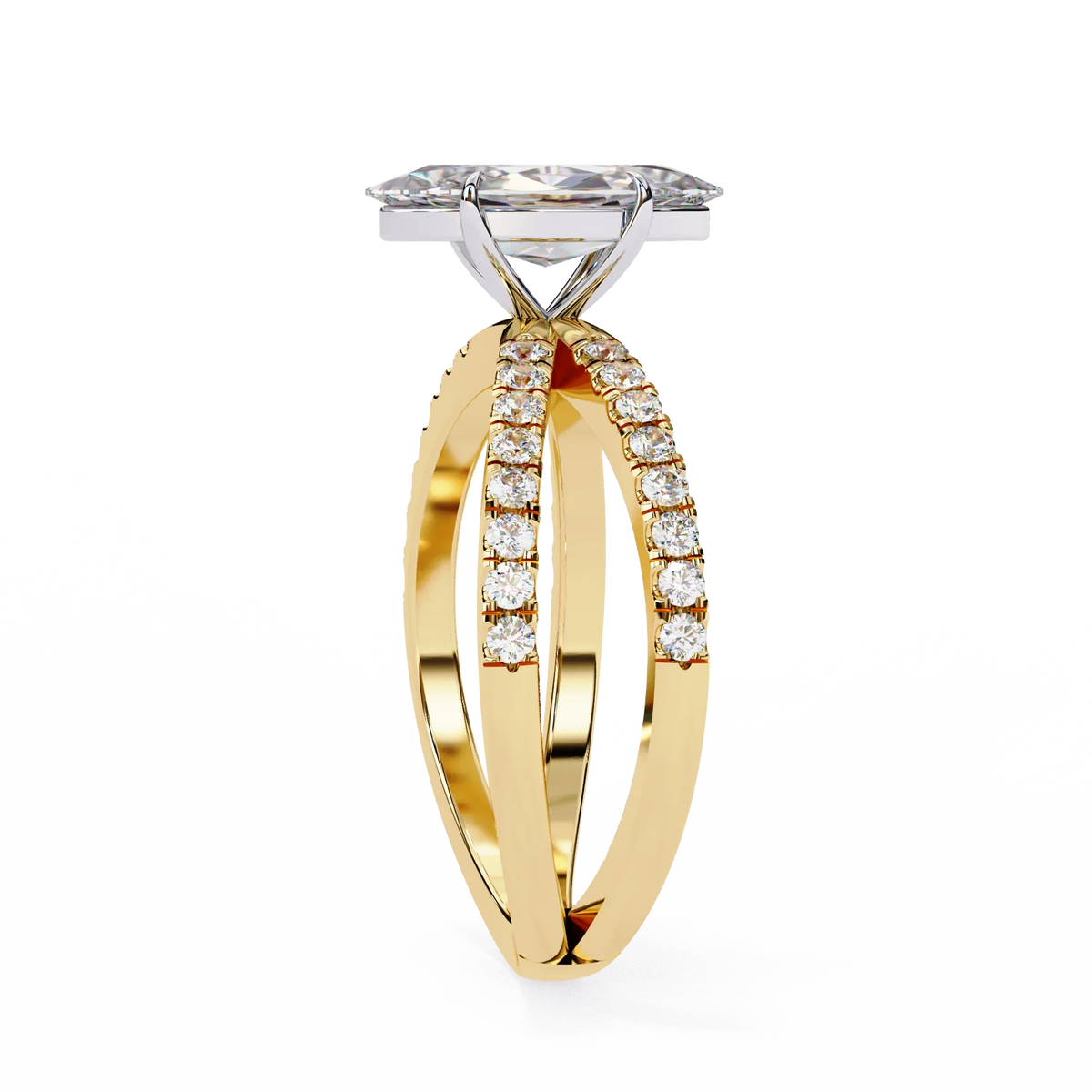 Marquise Lab Grown Diamond Ring - Ophiratbf