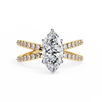 Marquise Lab Grown Diamond Ring - Ophiratbf