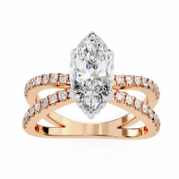 Marquise Lab Grown Diamond Ring - Ophiratbf