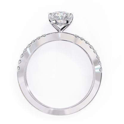 Elowen Lab Grown Diamond Oval Embrace