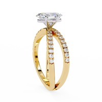 Elowen Lab Grown Diamond Oval Embrace - Ophiratbf