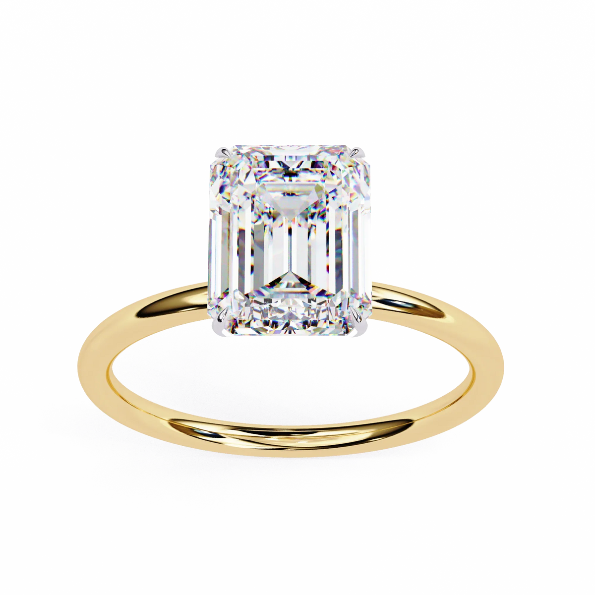 Lustre Legacy Emarald Lab Grown Diamond Ring - Ophiratbf