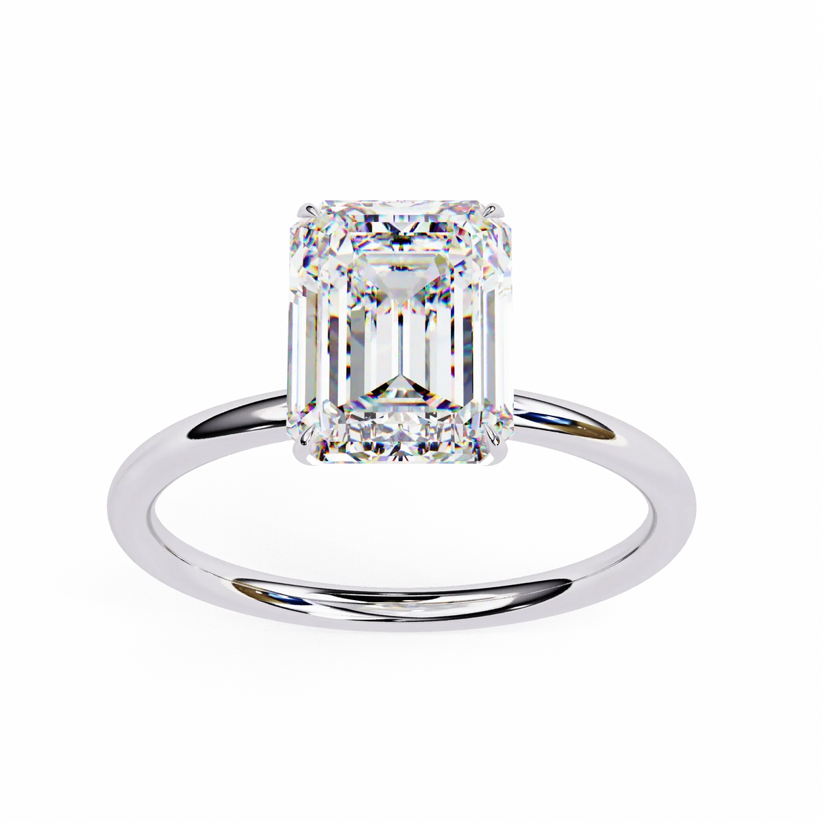 Lustre Legacy Emarald Lab Grown Diamond Ring - Ophiratbf