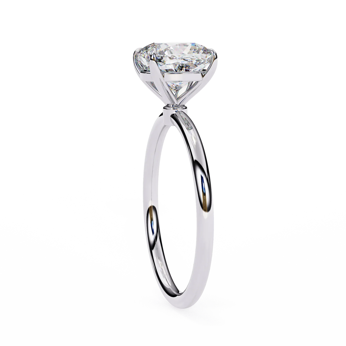 Bloom Cushion Lab Grown Diamond Ring - Ophiratbf