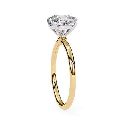Bloom Cushion Lab Grown Diamond Ring