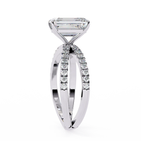 Celine Lab Grown Diamond Radiant Embrace Ring - Ophiratbf