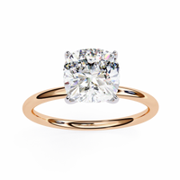 Bloom Cushion Lab Grown Diamond Ring - Ophiratbf