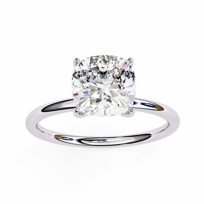 Bloom Cushion Lab Grown Diamond Ring