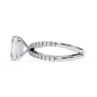 Celine Lab Grown Diamond Radiant Embrace Ring - Ophiratbf