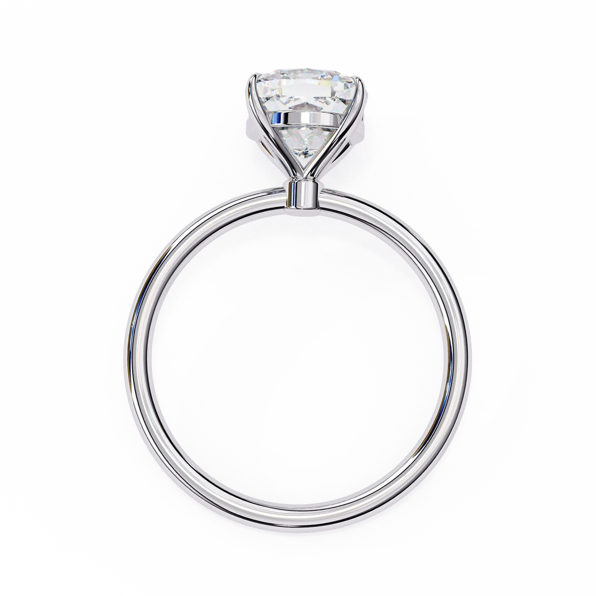 Bloom Cushion Lab Grown Diamond Ring - Ophiratbf