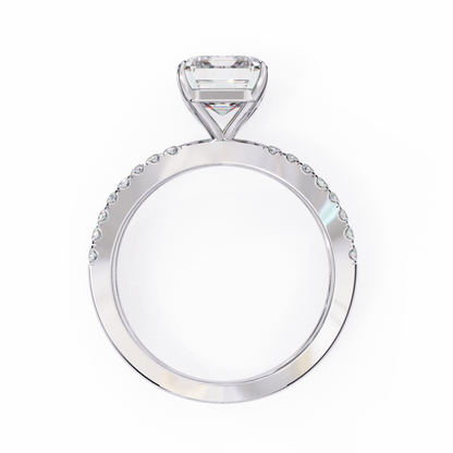 Celine Lab Grown Diamond Radiant Embrace Ring