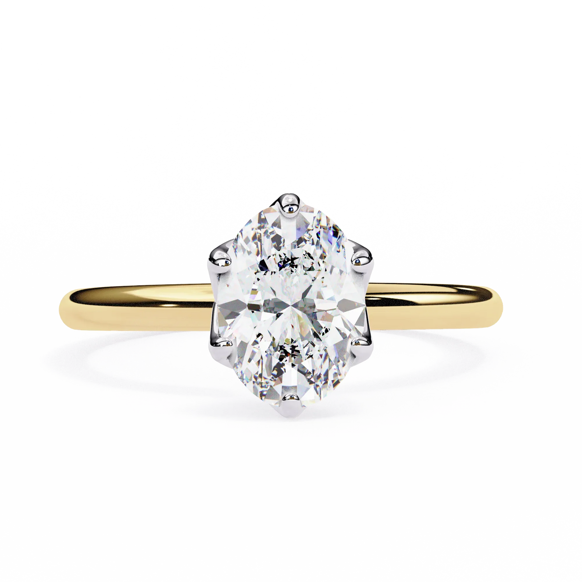 Fleurina Lab Grown Diamond Tulip Solitaire - Ophiratbf