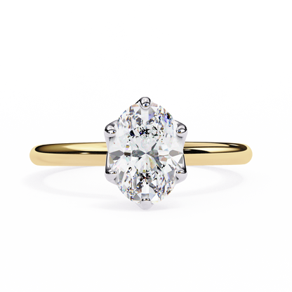 Fleurina Lab Grown Diamond Tulip Solitaire