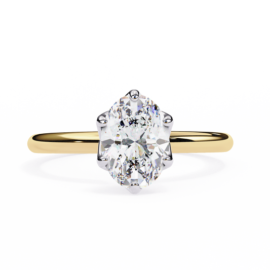 Fleurina Lab Grown Diamond Tulip Solitaire