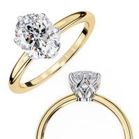 Fleurina Lab Grown Diamond Tulip Solitaire - Ophiratbf