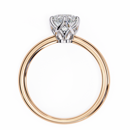 Fleurina Lab Grown Diamond Tulip Solitaire