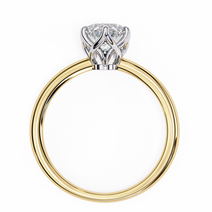 Fleurina Lab Grown Diamond Tulip Solitaire