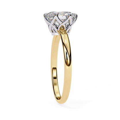 Fleurina Lab Grown Diamond Tulip Solitaire