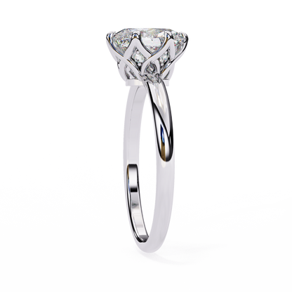 Fleurina Lab Grown Diamond Tulip Solitaire