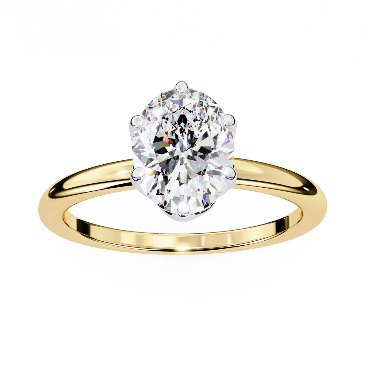Fleurina Lab Grown Diamond Tulip Solitaire - Ophiratbf