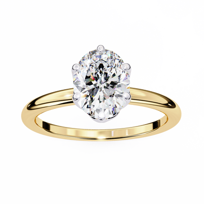 Fleurina Lab Grown Diamond Tulip Solitaire