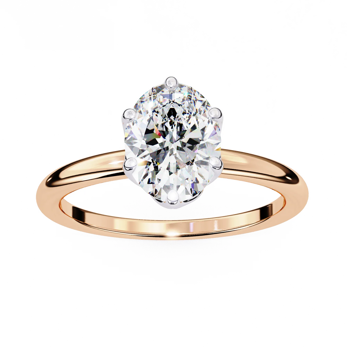 Fleurina Lab Grown Diamond Tulip Solitaire - Ophiratbf