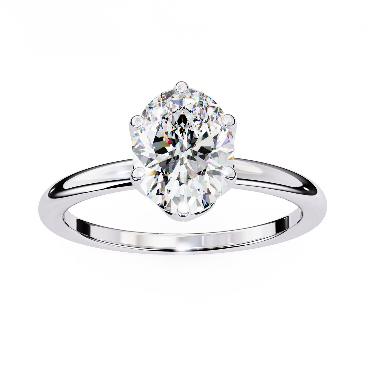 Fleurina Lab Grown Diamond Tulip Solitaire - Ophiratbf