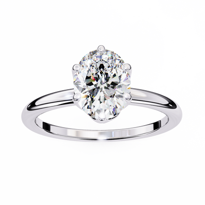 Fleurina Lab Grown Diamond Tulip Solitaire