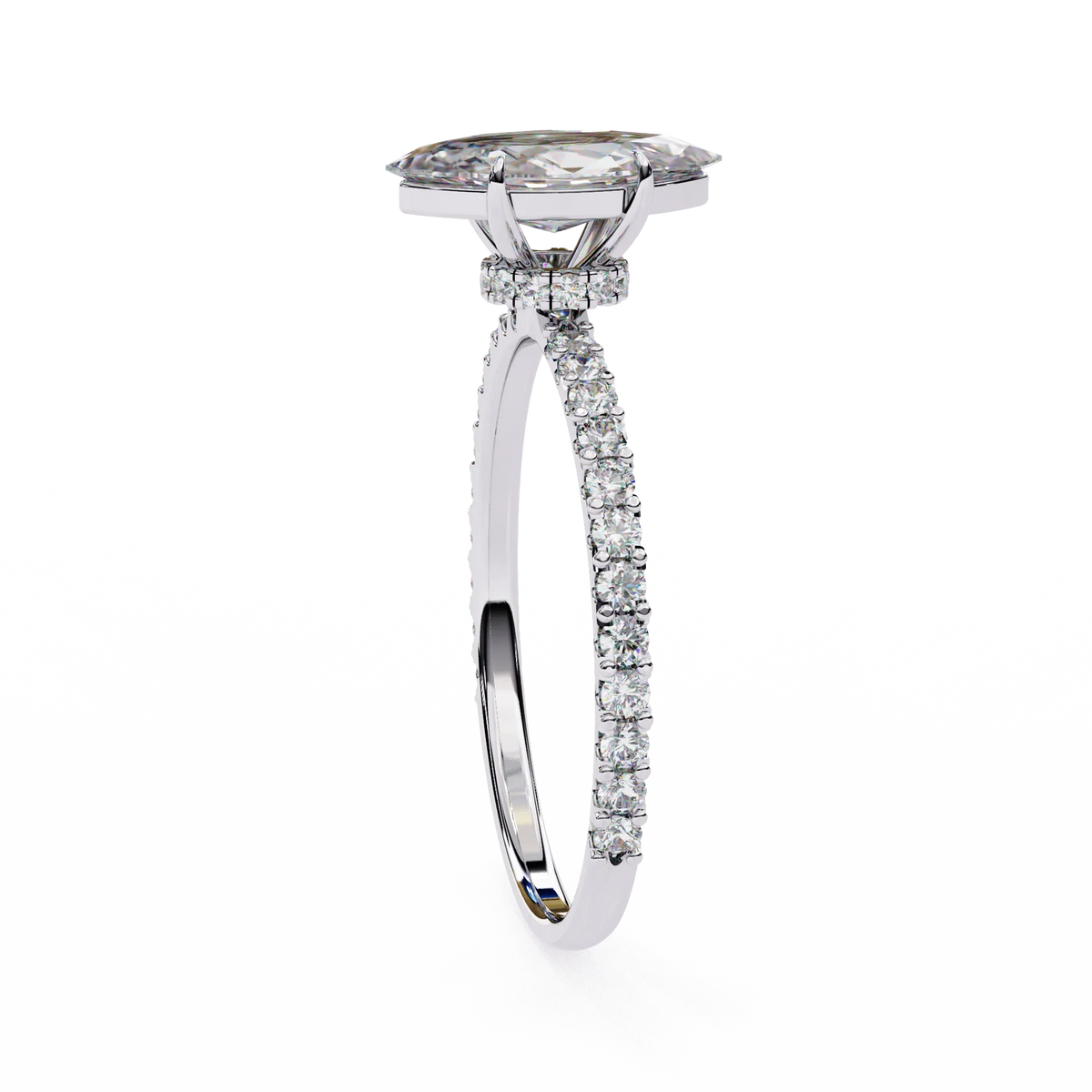 Marquise Lab Grown Diamond Ring - Ophiratbf