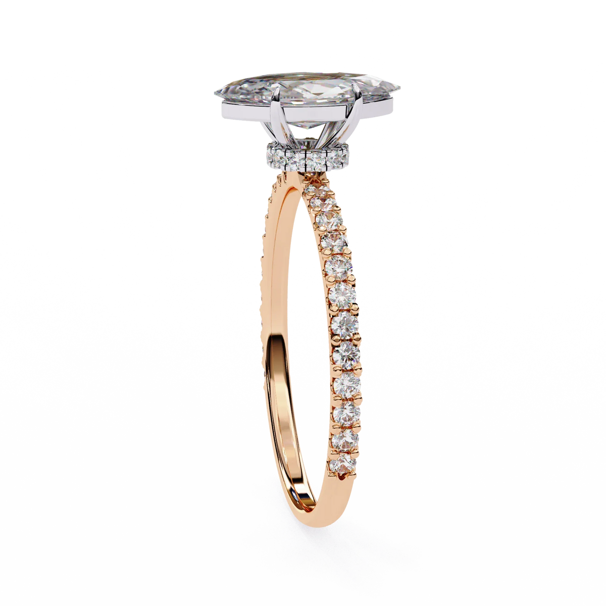 Marquise Lab Grown Diamond Ring - Ophiratbf