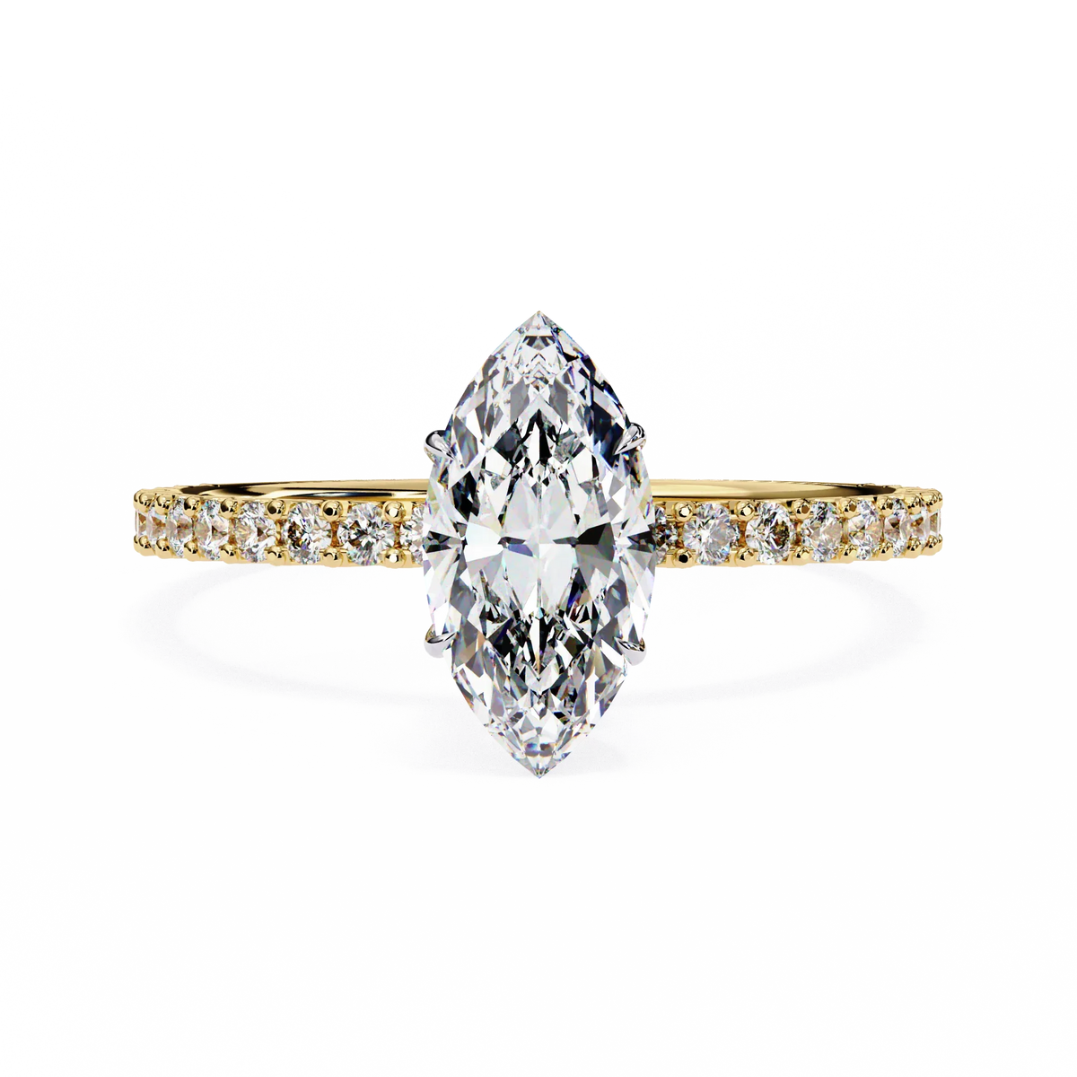Marquise Lab Grown Diamond Ring - Ophiratbf