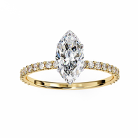 Marquise Lab Grown Diamond Ring - Ophiratbf