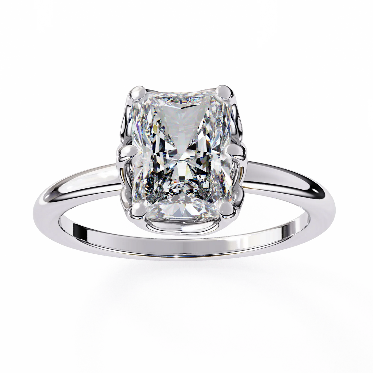 Radiant Grace Lab Grown Diamond Ring - Ophiratbf
