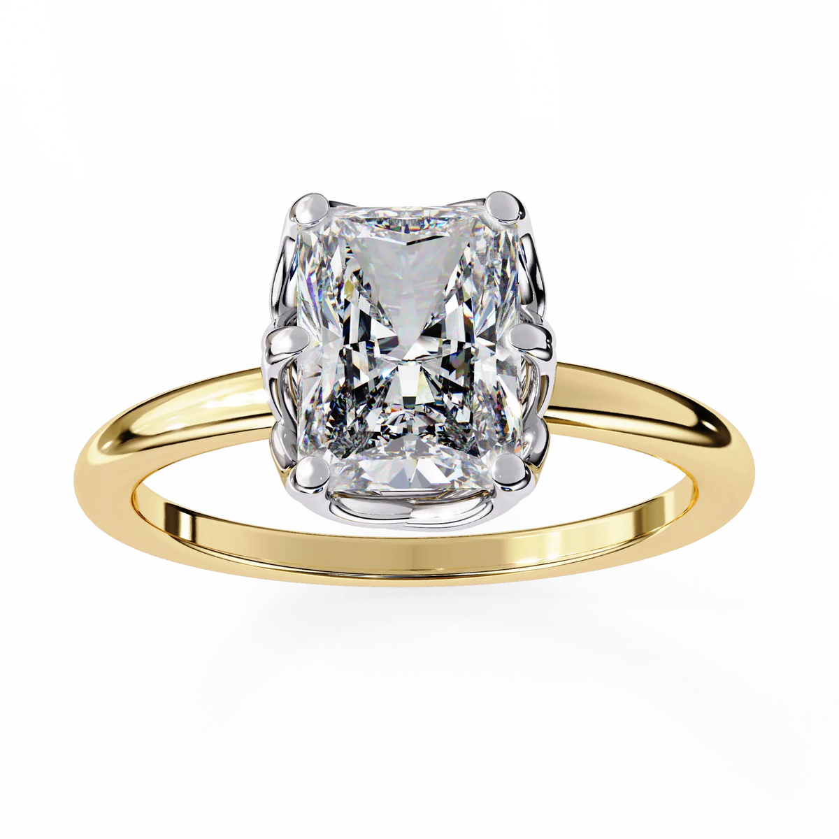 Radiant Grace Lab Grown Diamond Ring - Ophiratbf