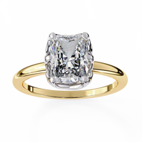 Radiant Grace Lab Grown Diamond Ring - Ophiratbf