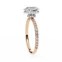 Whispering Oval Lab Grown Diamond Ring - Ophiratbf