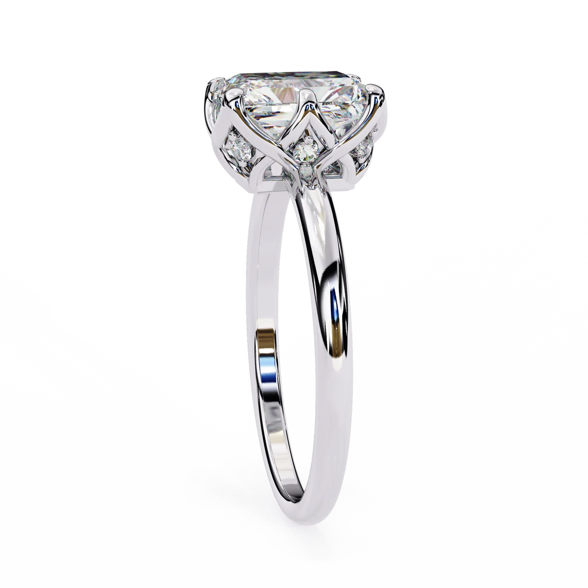 Radiant Grace Lab Grown Diamond Ring - Ophiratbf