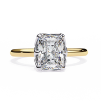 Radiant Grace Lab Grown Diamond Ring - Ophiratbf