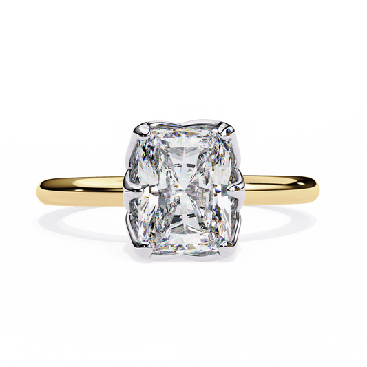 Radiant Grace Lab Grown Diamond Ring