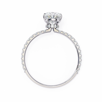 Whispering Oval Lab Grown Diamond Ring - Ophiratbf