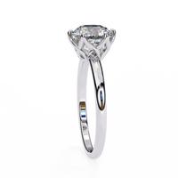 Round Shape Grace Lab Grown Diamond Ring - Ophiratbf