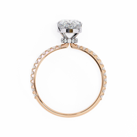 Blossom Pear Shape Lab Grown Diamond Ring - Ophiratbf
